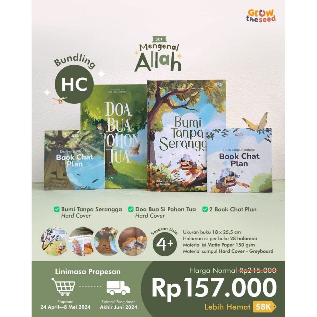 [Grow The Seed] Seri Mengenal Allah | Bumi tanpa serangga | Doa Bua Pohon Tua