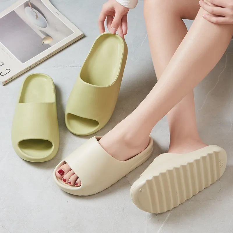 Sandal Rumah Slop Santai Wanita Pria / Sendal Korea Jelly Anti Slip