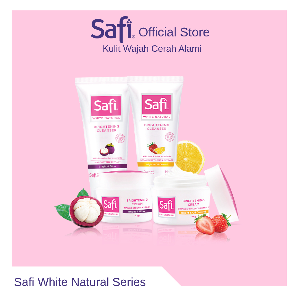 Safi White Naturals Brightening Cleanser | 100gr - 50gr