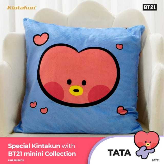 KINTAKUN Home BT21 mini Bantal Sofa + Cushion Cover 40x40 Multivarian