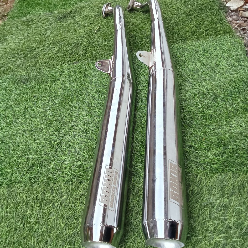 Knalpot Original Bokir Bobokan Nuklir Motor Fizr Fiz Force One Alfa Sigma TornadoGS/GX RC100 Bravo S