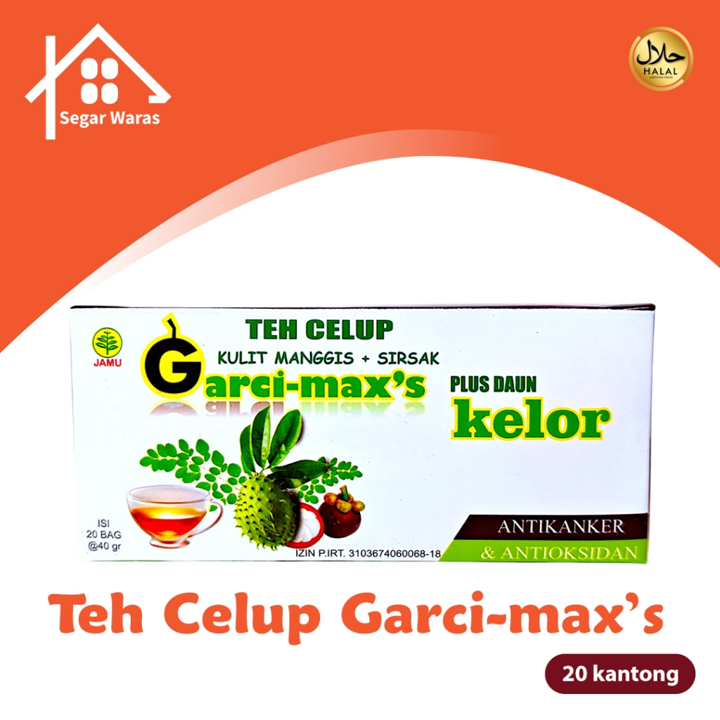 

GARCIMAX Teh Celup plus dan kelor Minuman Herbal Anti Kanker dan Terapi Kolesterol Jantung
