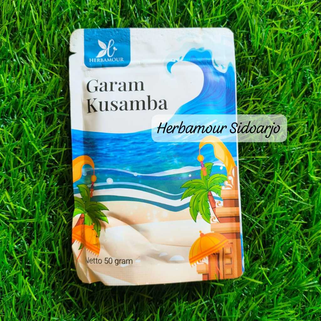 

GARAM KUSAMBA 50gr (Garam Alami / Tradisional Kusamba by HERBAMOUR)