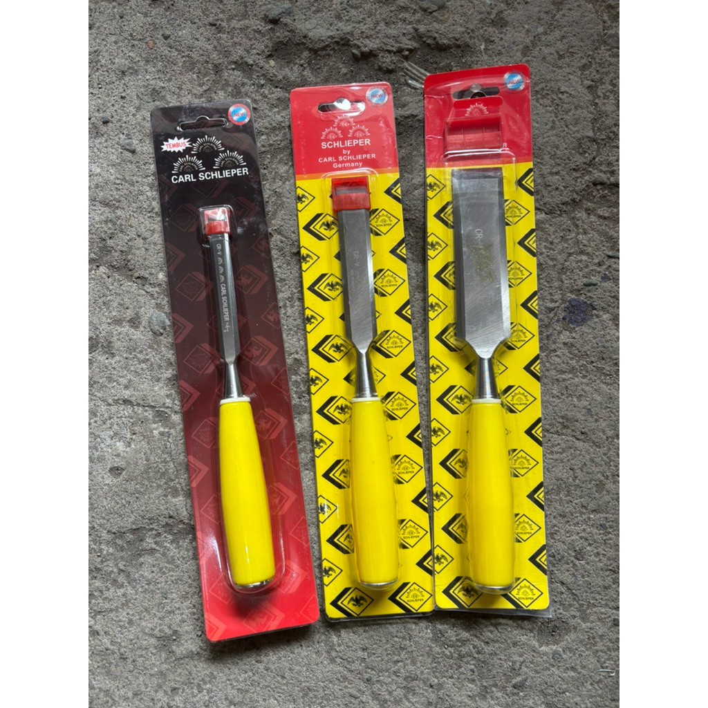 TATAH KAYU GAGANG FIBER KUNING "SCHLIPER MATA" / PAHAT KAYU BAGUS DAN TAJAM