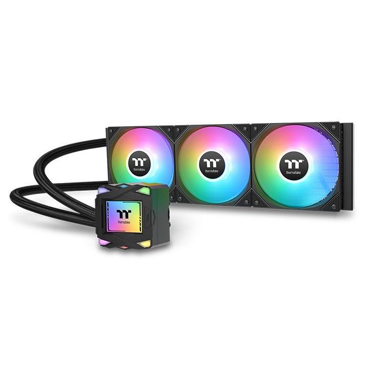 THERMALTAKE CPU AIO COOLER LA360 ARGB (360MM RADIATOR + 3X ARGB FANS) BLACK