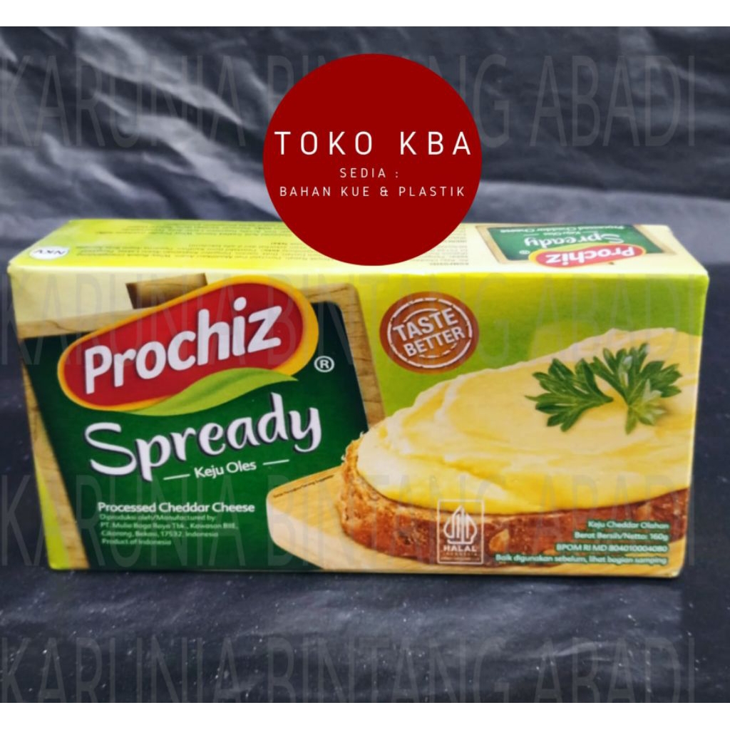 

Keju Prochiz Spready Oles 160 Gram Processed Cheddar Cheese