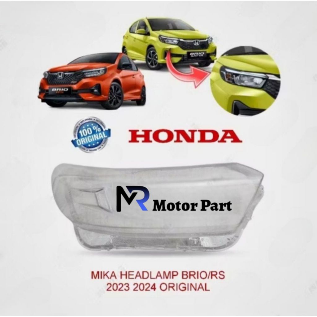 MIKA HEADLAMP BRIO SATYA / RS ORIGINAL TAHUN 2023 2024 - Mika Headlamp Lampu Depan Brio Rs Brio saty