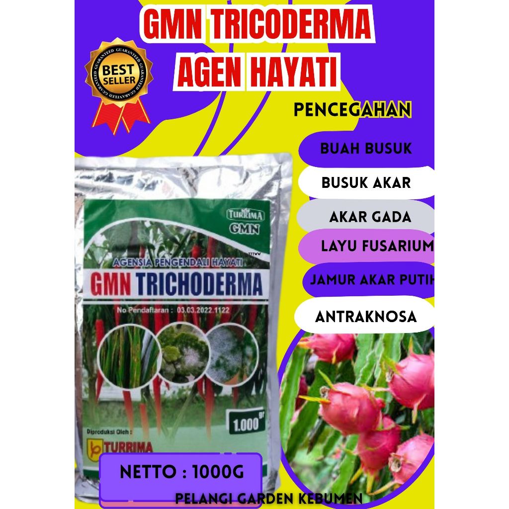 TERLARIS  Trichoderma Erinaceum, Trichoderma Cacao Isi 1kg
