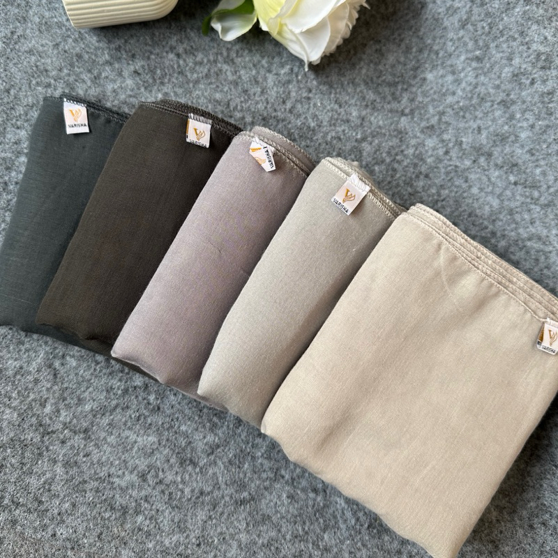 Hijab Segi Empat Paris Jadul Premium Azara Daily Red Rose Varisha