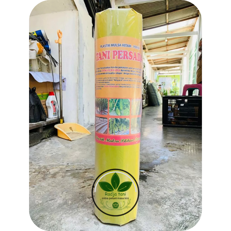 Plastik - Plastik Mulsa Hitam-Perak TANI PERSADA, tebal 0,35mm, panjang 160m, lebar 100cm Berat 5,4k