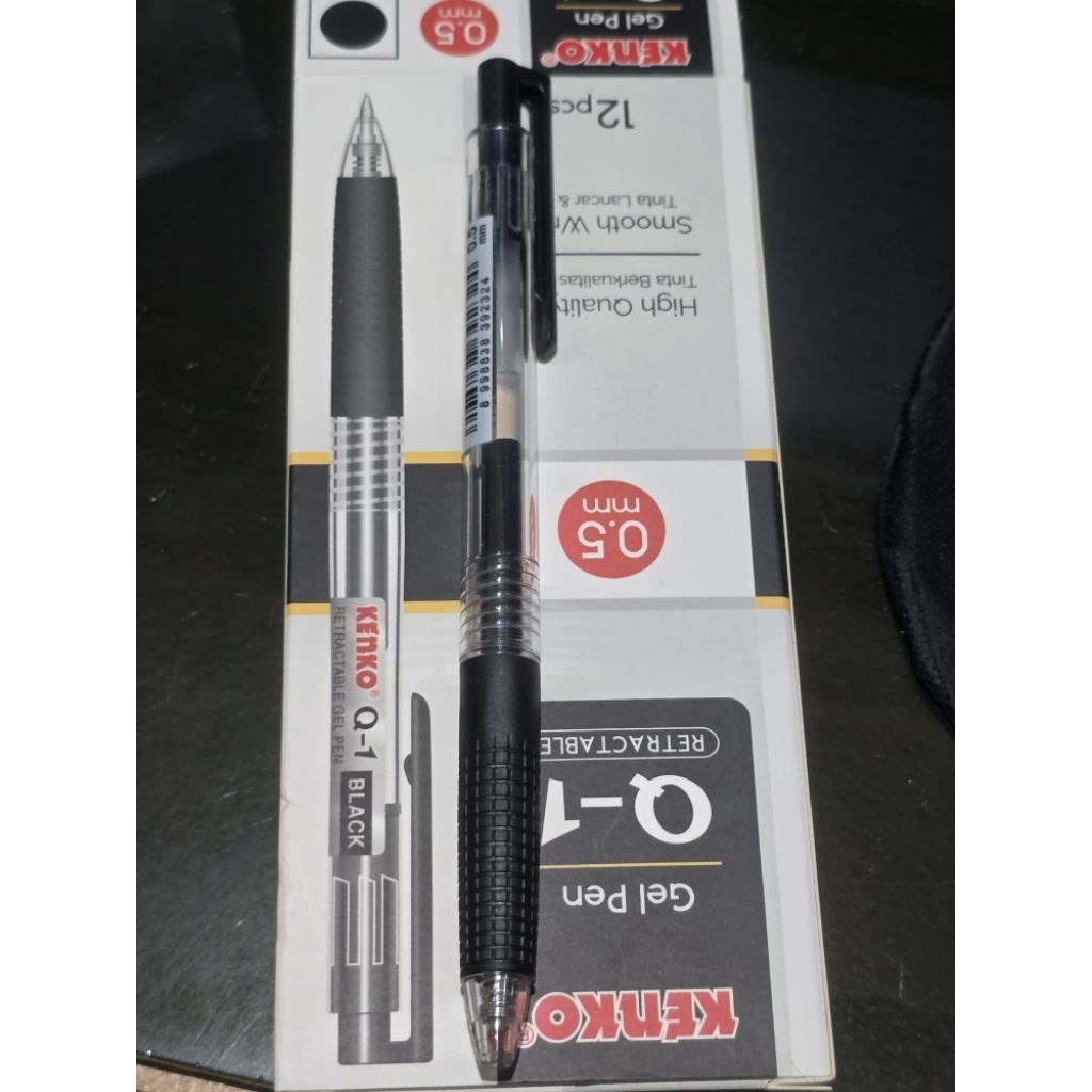 

PULPEN GEL KENKO Q-1 HARGA PER LUSIN PULPEN GEL 0,5 MM KENKO Q1