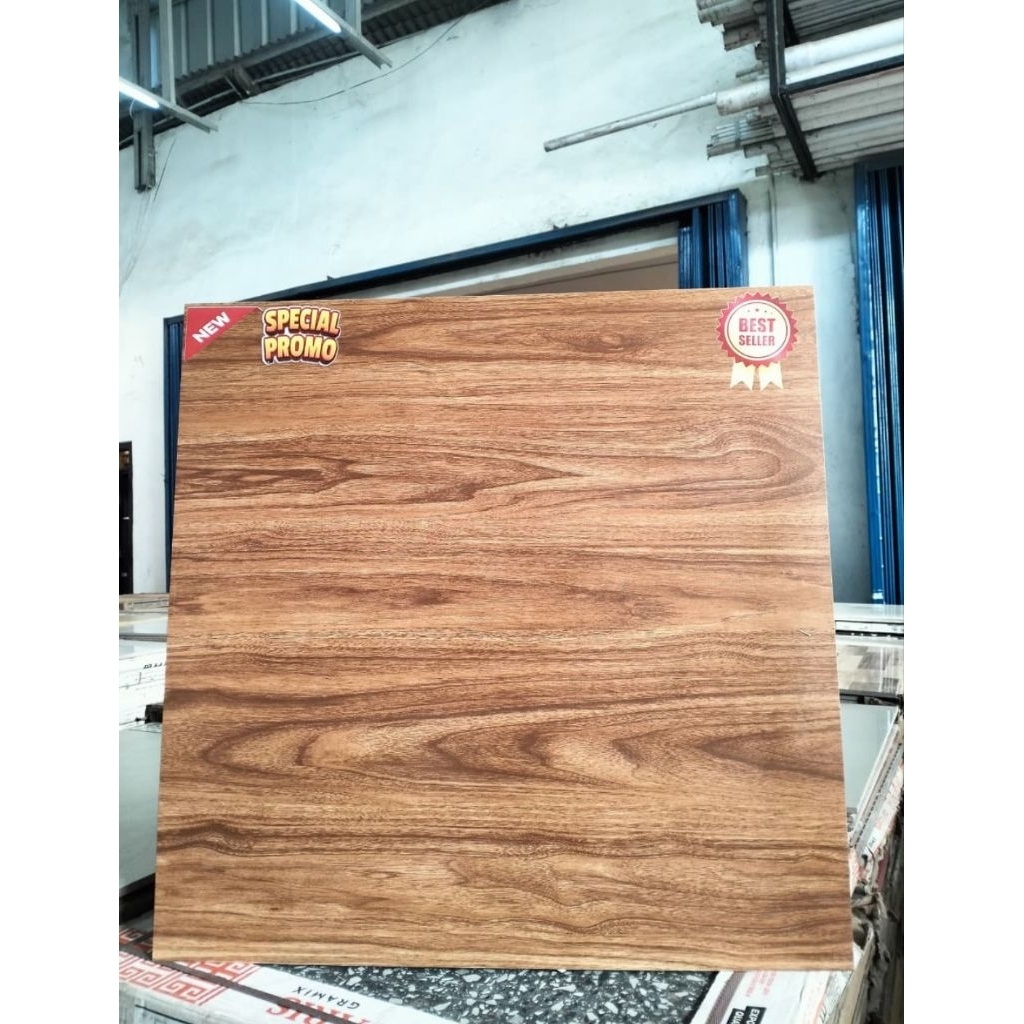 Granit kayu 60x60 granite lantai motif kayu brown Wood matt