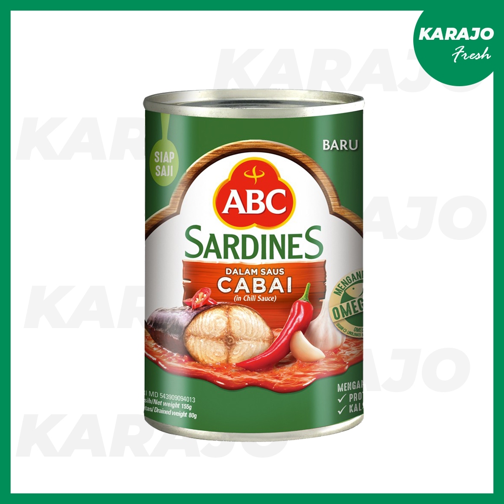 

ABC Sarden Saus Cabai 155 gr