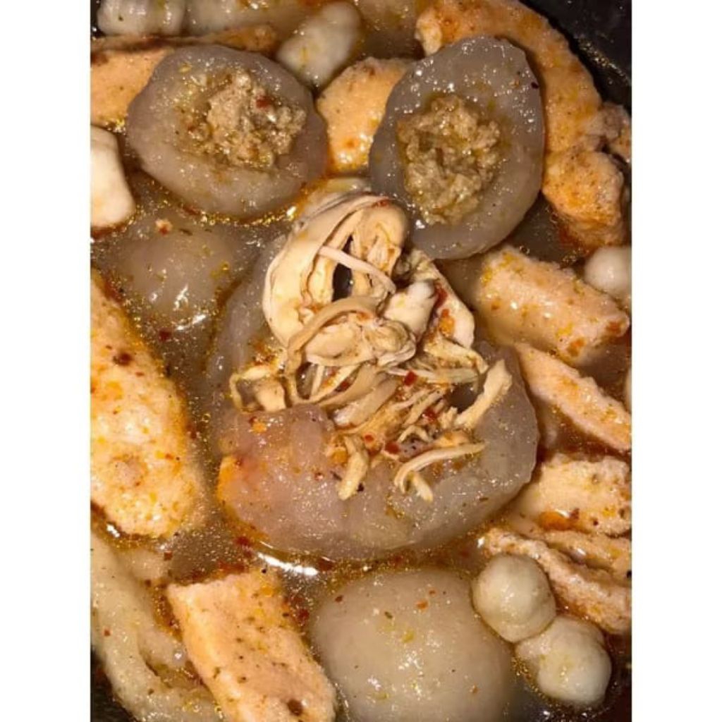 

bakso aci ayam suwir/boci pedas/boci ayam suwir/isian ayam suwir pedas GROSIR!!!