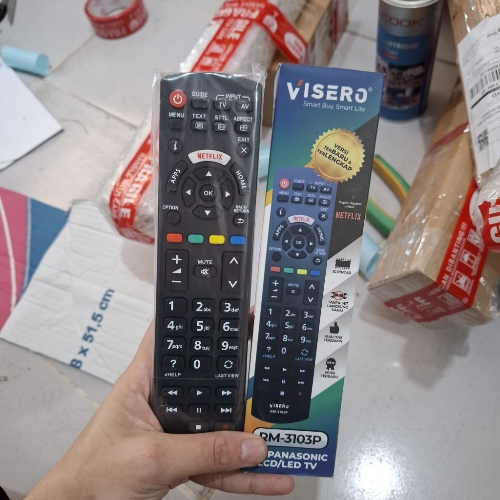 VISERO REMOT TV PANASONIC LCD/LED
