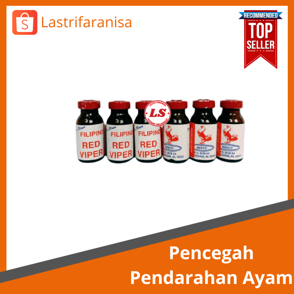 RED VIPER FHILIPIN Red Viper Doping Ayam Taji Pencegah Pendaran Ayam