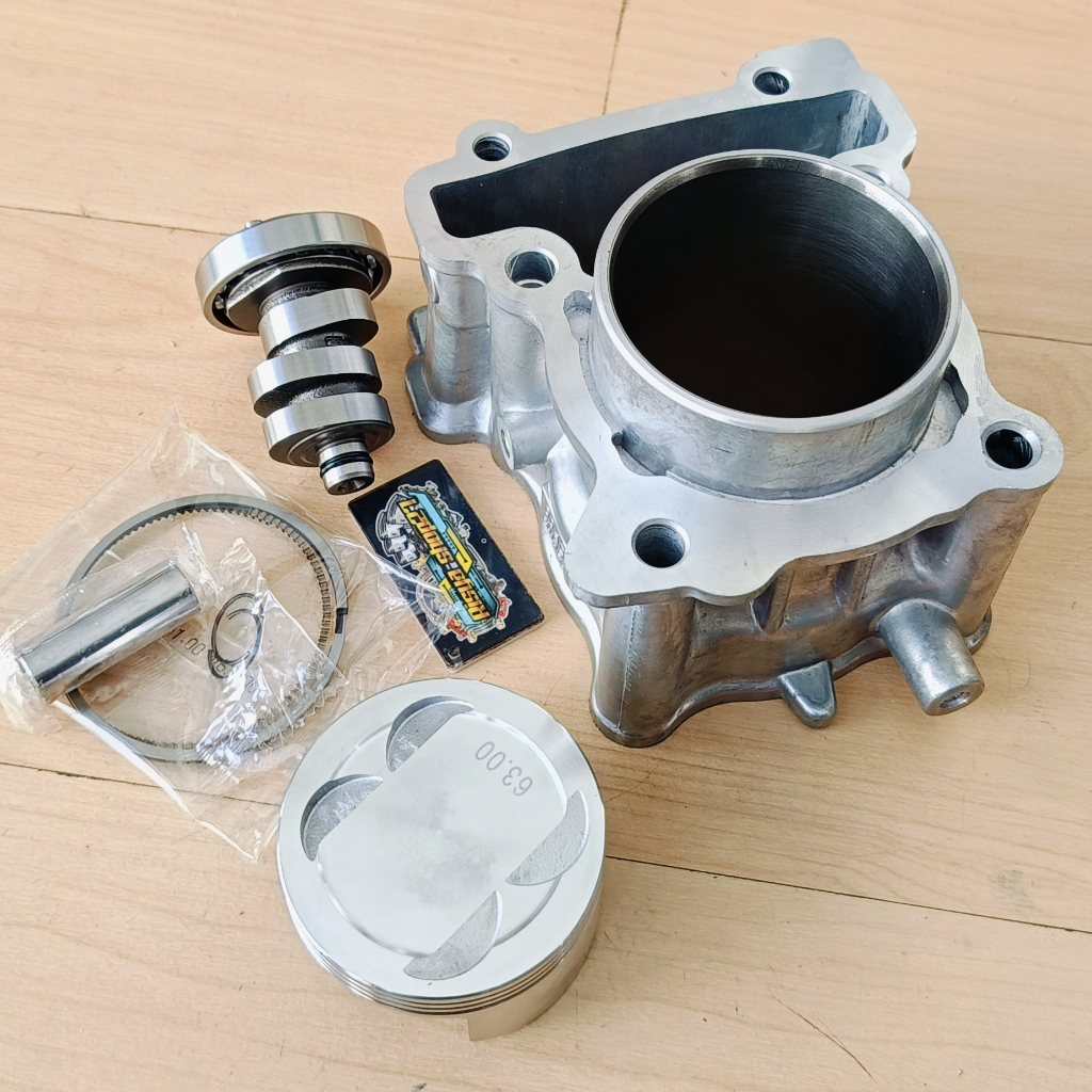 Paket Bore Up Nmax Aerox old R15 V3 Piston 63 mm Set Noken As Racing Harian Touring Herex