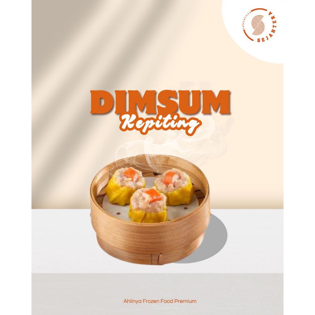 

Sejahtera Frozen Food - Dimsum Premium Kepiting isi 10, 20, dan 30 pcs