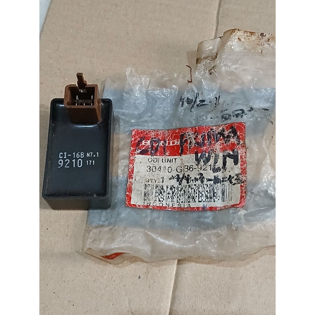 30410 - GB6 - 921 CDI HONDA PRIMA .GRAND .SUPRA .ASTREA ORIGINAL AHM JAMIN