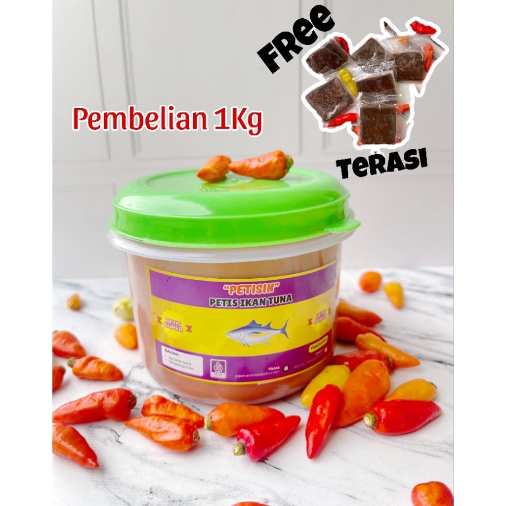 

(PETISIN) Petis madura ikan tuna super berat 1 kg free terasi (selama persediaan masih ada)