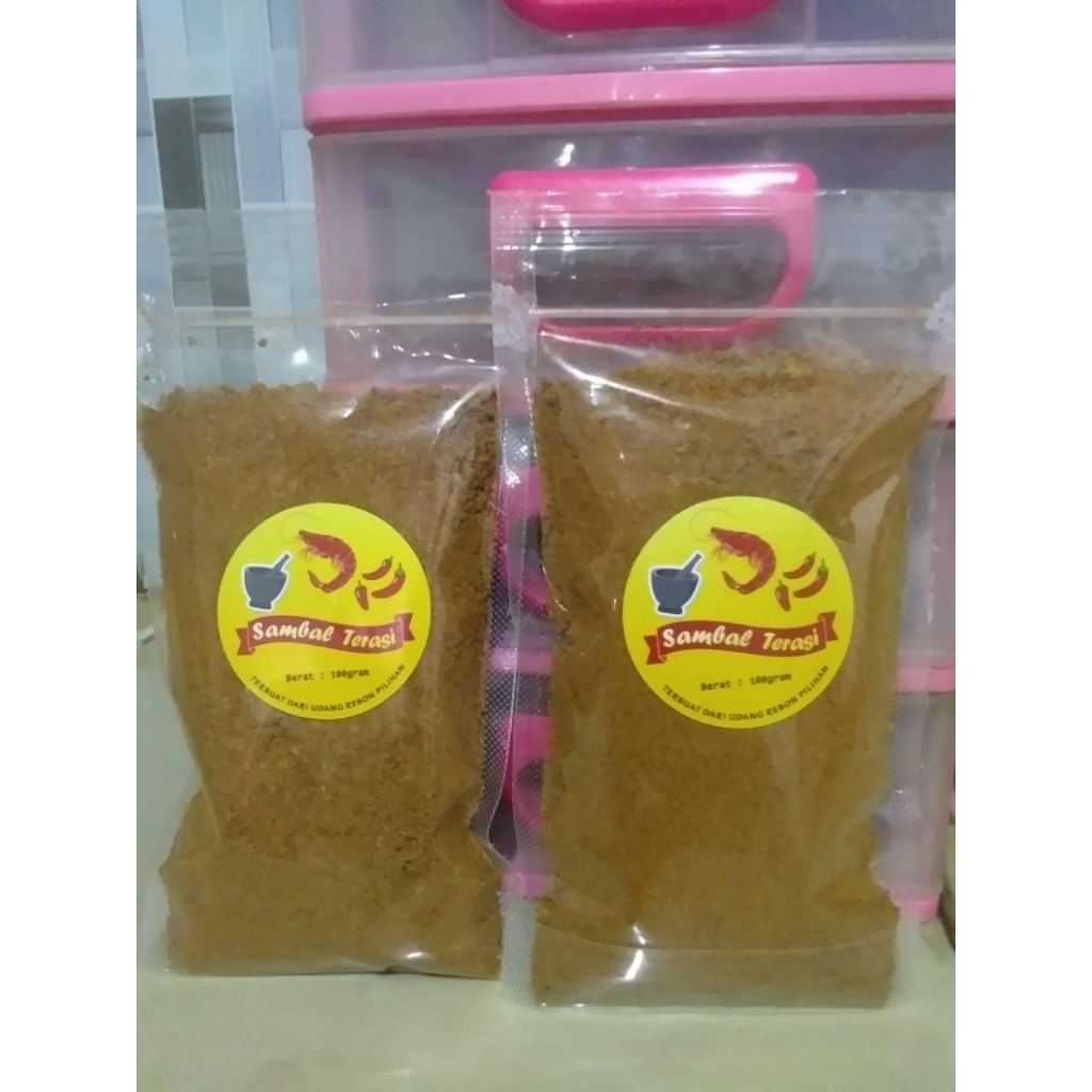 

Sambal Terasi Matang/Sambal Sanggrai Khas Pontianak 100gram