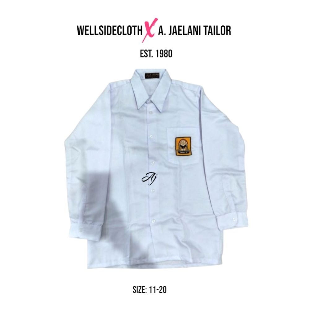 SERAGAM SEKOLAH BAJU SMP KEMEJA PANJANG CEWEK COWOK