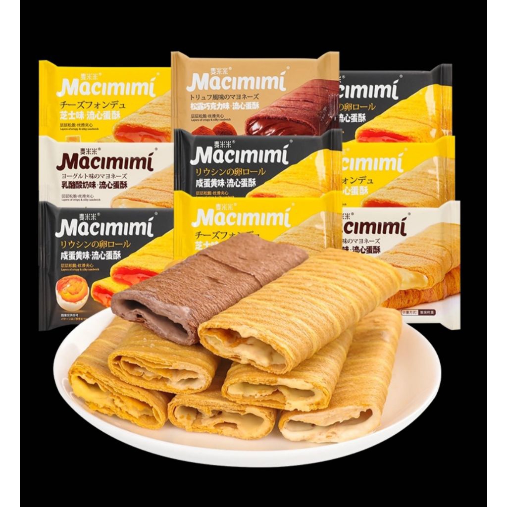 

MACIMIMI LAYER OF CRISPY & SILKY SANDWICH 100gr ISI 6PACK