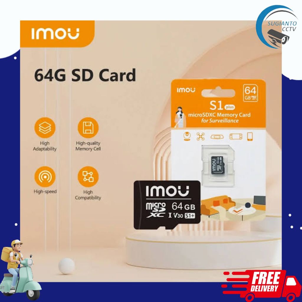 IMOU MicroSD 32GB 64GB 128GB 256GB Micro SD HP CCTV Kartu Memori Memory Card
