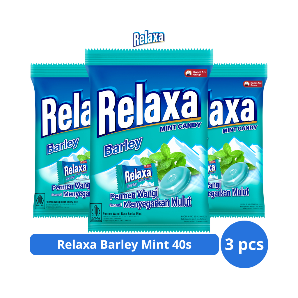 

Relaxa Barley Mint 40s x 3 pcs