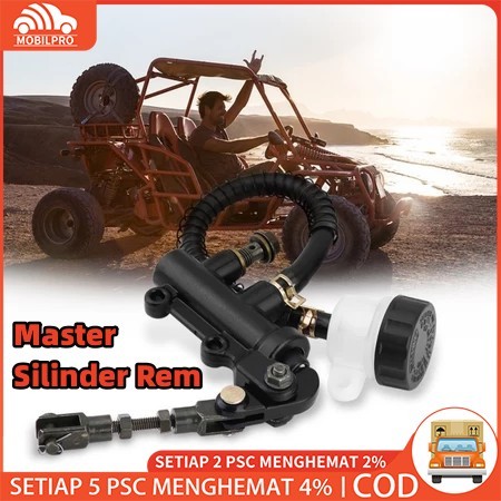 Master Silinder Rem Hidrolik Belakang Lipat  Untuk Sepeda Motor Atv Dirt Bike Master Rem Belakang