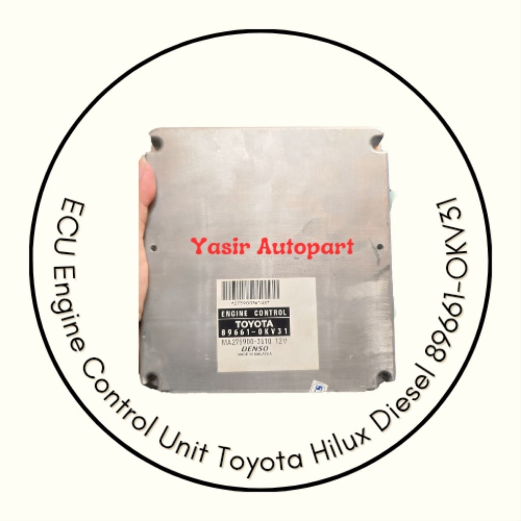 ECU Engine Control Unit Toyota Hilux Diesel 89661-OKV31