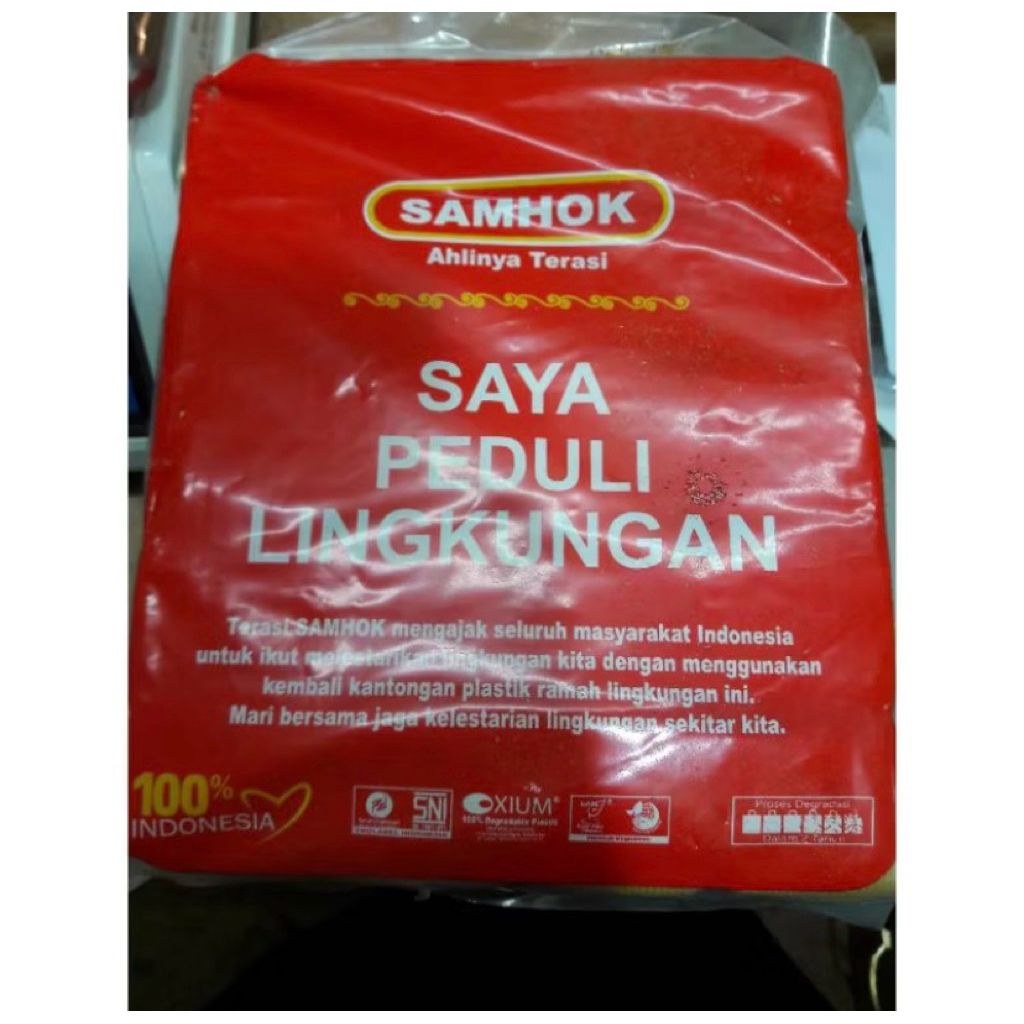 

Terasi medan samhok 1 pack isi 20 Bungkus