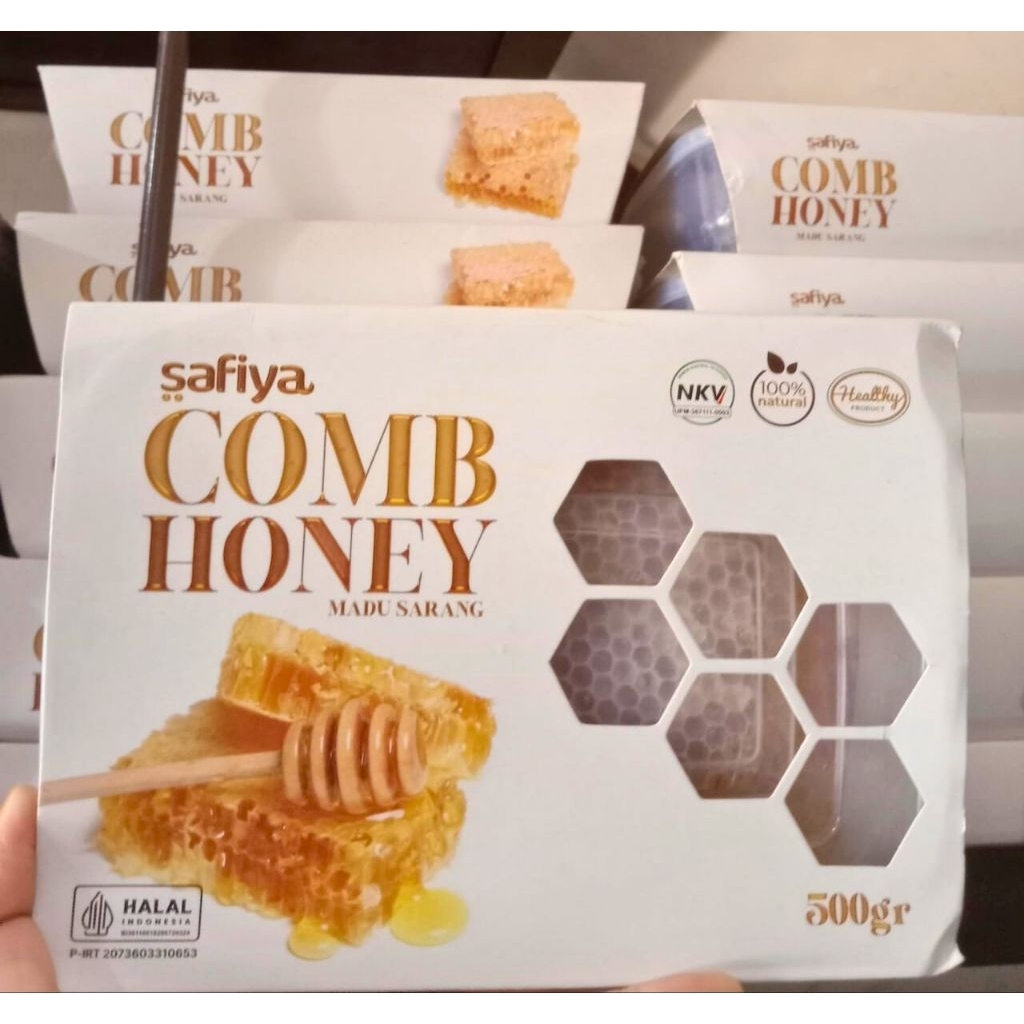 

Madu Sarang ukuran 250gr dan 500gr