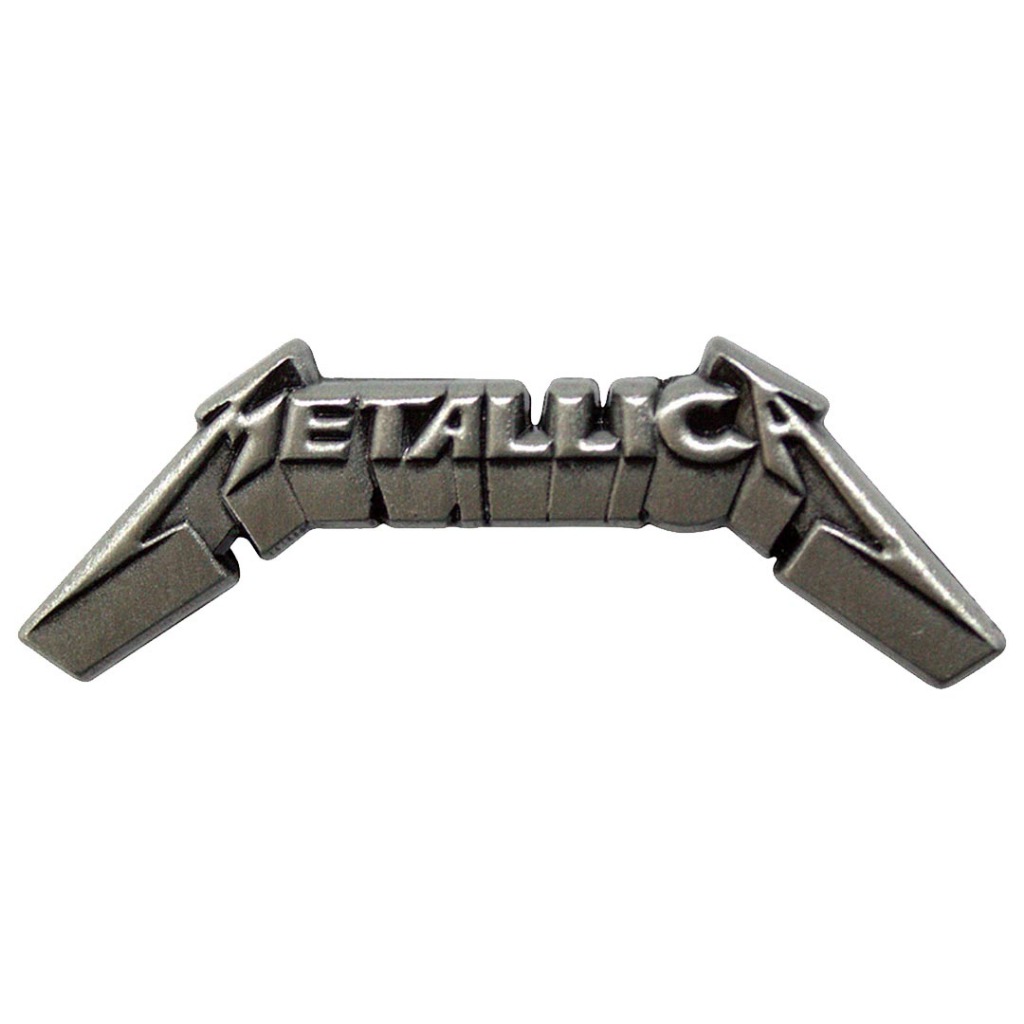 Metallica – 3D Logo Pin Badge
