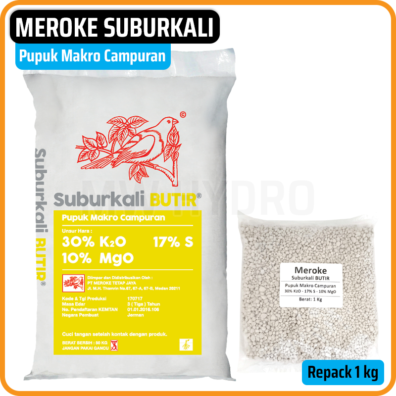 Meroke Suburkali BUTIR - 1 kg - Pupuk Makro Campuran