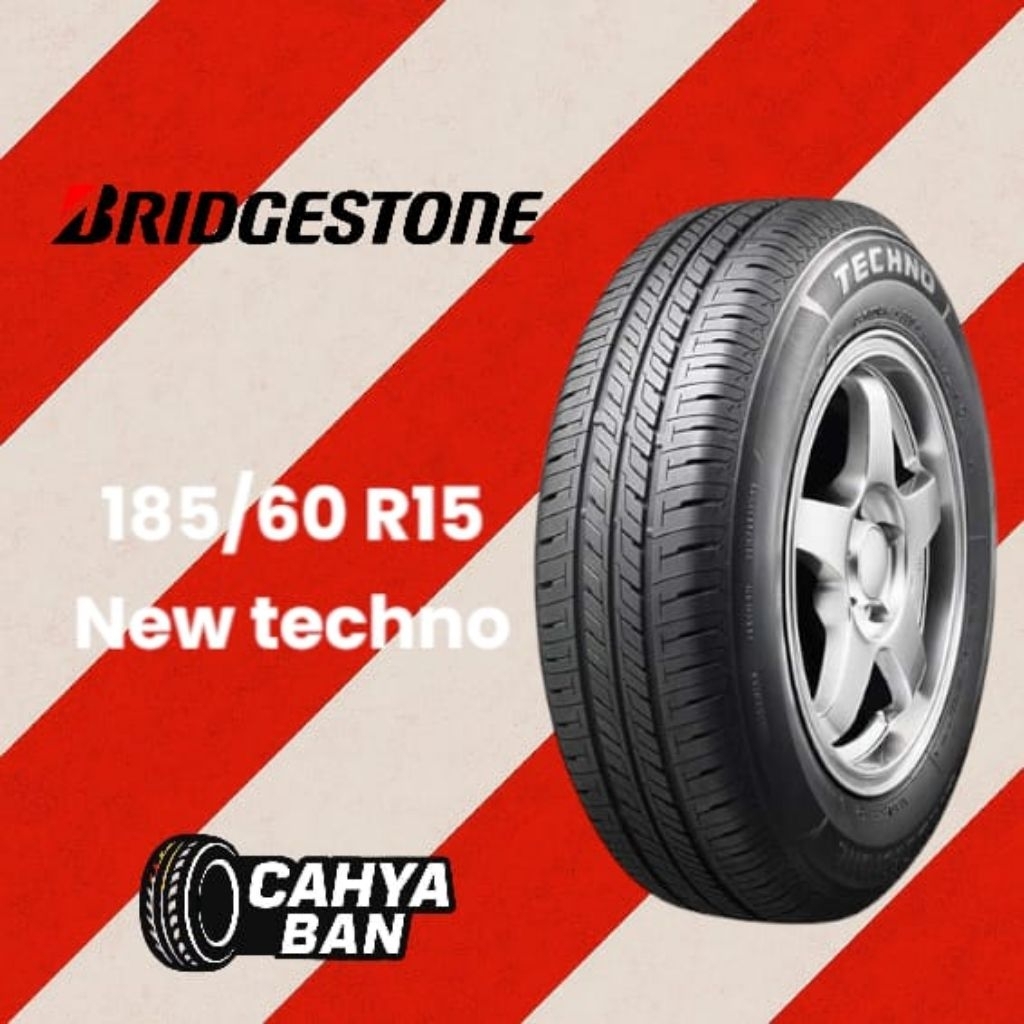 Bridgestone Techno 185/60 R15 yaris swift splash Tahun 2025