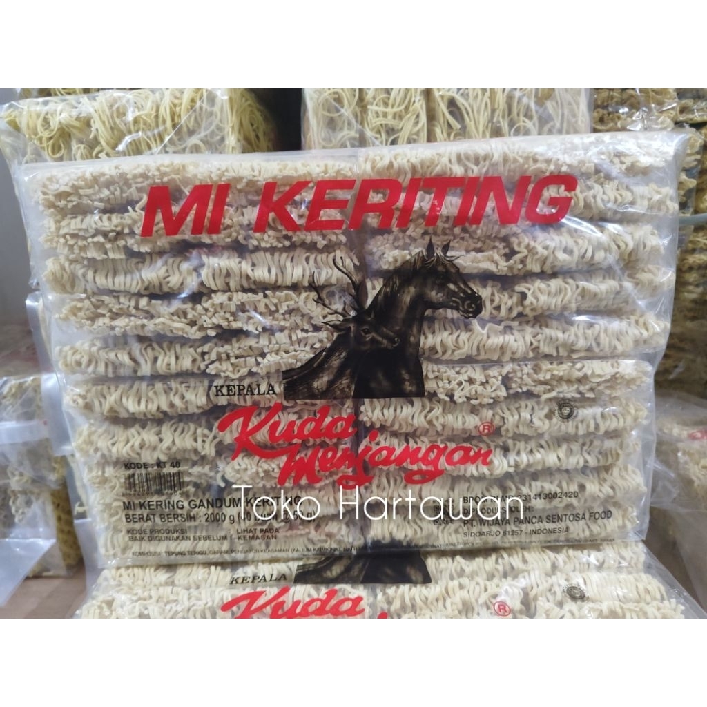 

Mie Keriting Kuda Menjangan 40 keping