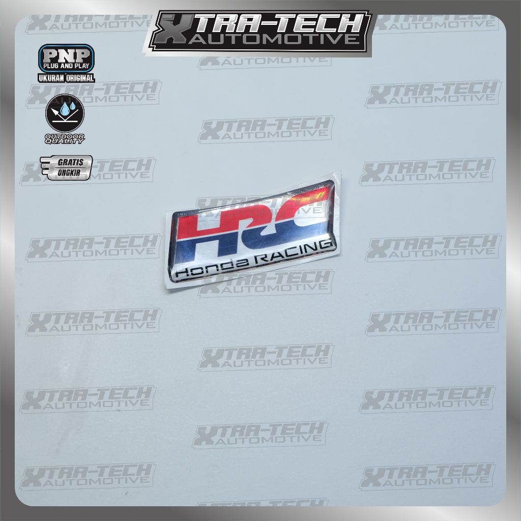 emblem timbul HRC / sticker timbul hrc / sticker 3d hrc