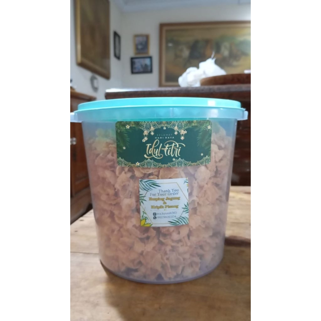 

emping jagung rasa pedas manisssss