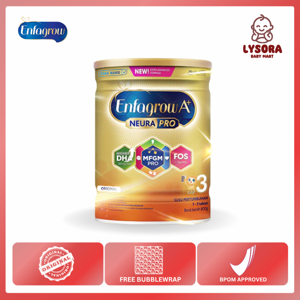 

Enfagrow A+ 3 Formula Susu Anak Usia 1 - 3 Tahun Rasa Vanila 800 Gr