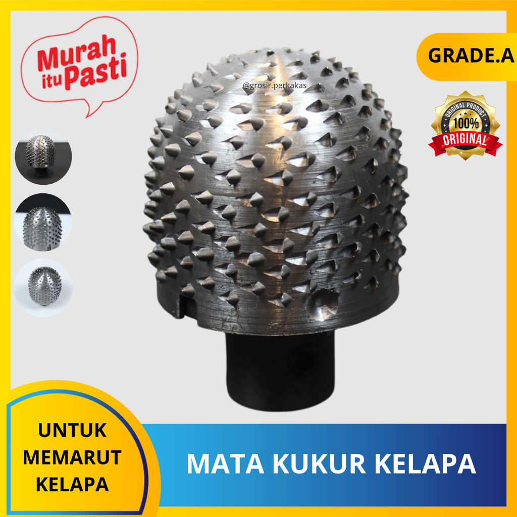 MATA KUKUR KELAPA - Kepala Parutan Besi - Kepala Kukur Kelapa - Kukuran Kelapa Besi. [A][#KUKUR]