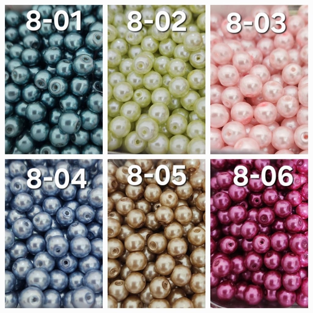 Manik Mutiara Berat 8mm