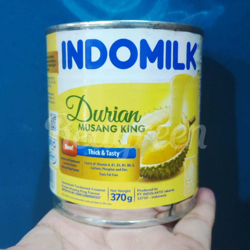 

Indomilk Susu Kental Manis Rasa Durian Musang King 370g kaleng