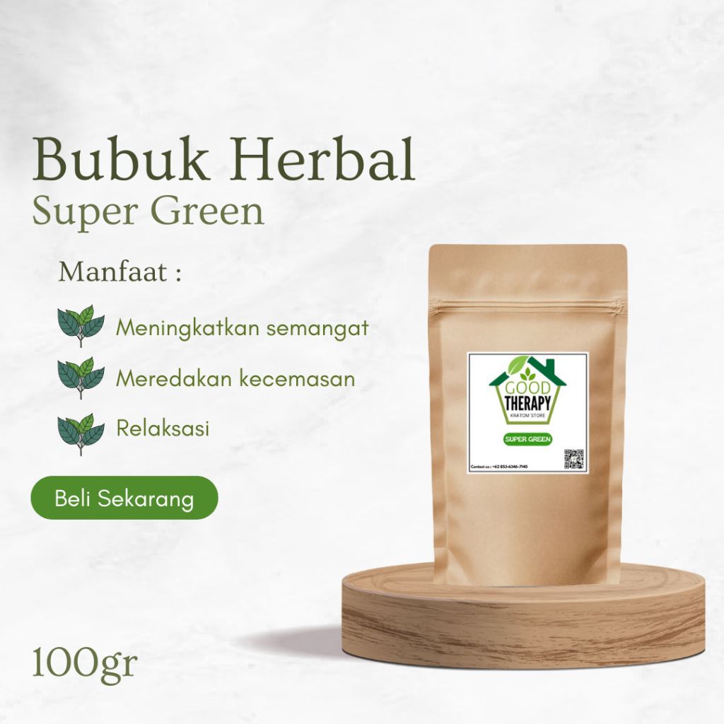 

Jamu daun hijau 100gr halus sekali