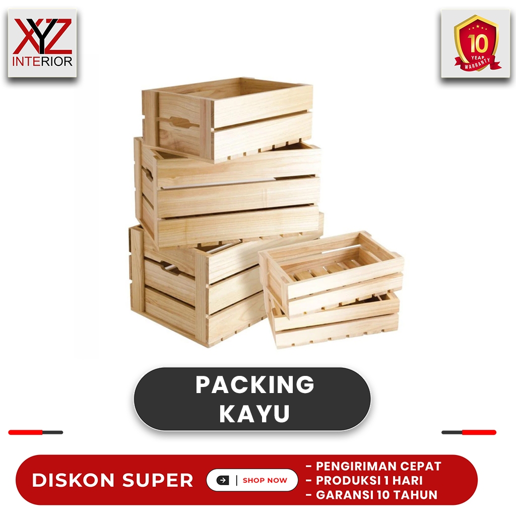 

XYZ - NOVE Packing Tambahan Packing Kayu - Custom Orderan