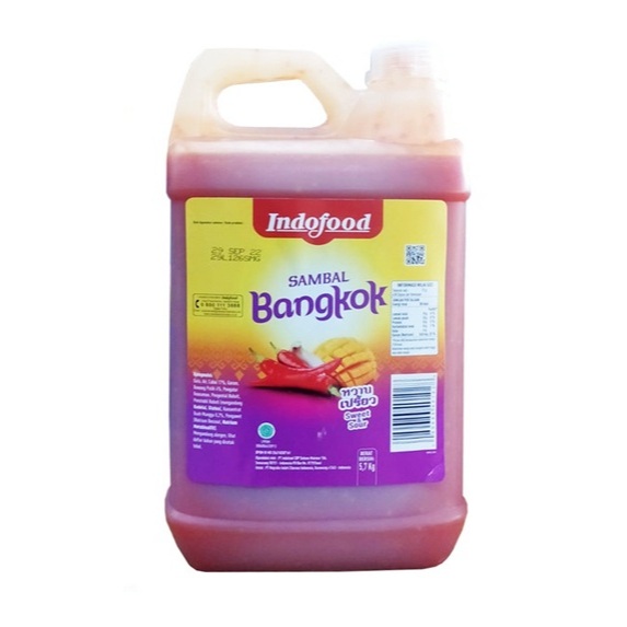 

saus sambel indofood bangkok jerigen 5.7 kg