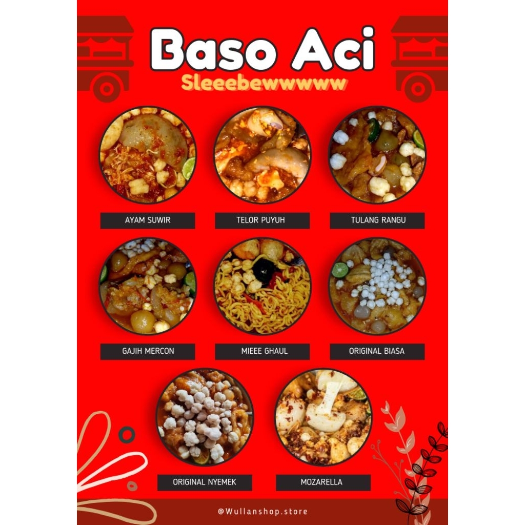 

BASO ACI SLEEEBEWWWWW | BASO ACI | BOCI ORIGINAL | MURAH |
