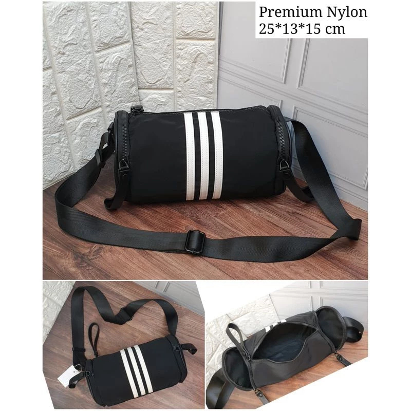 Tas selempang Tas Bahu fashion korea Unisex bahan nilon size 25cm