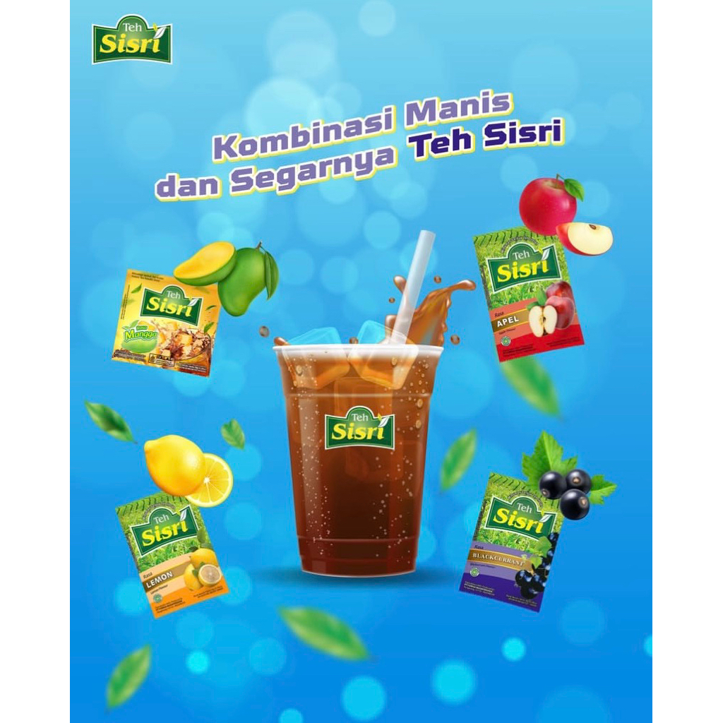 

Teh Sisri Renteng 8 Gram x 10, Aroma Khas Halal