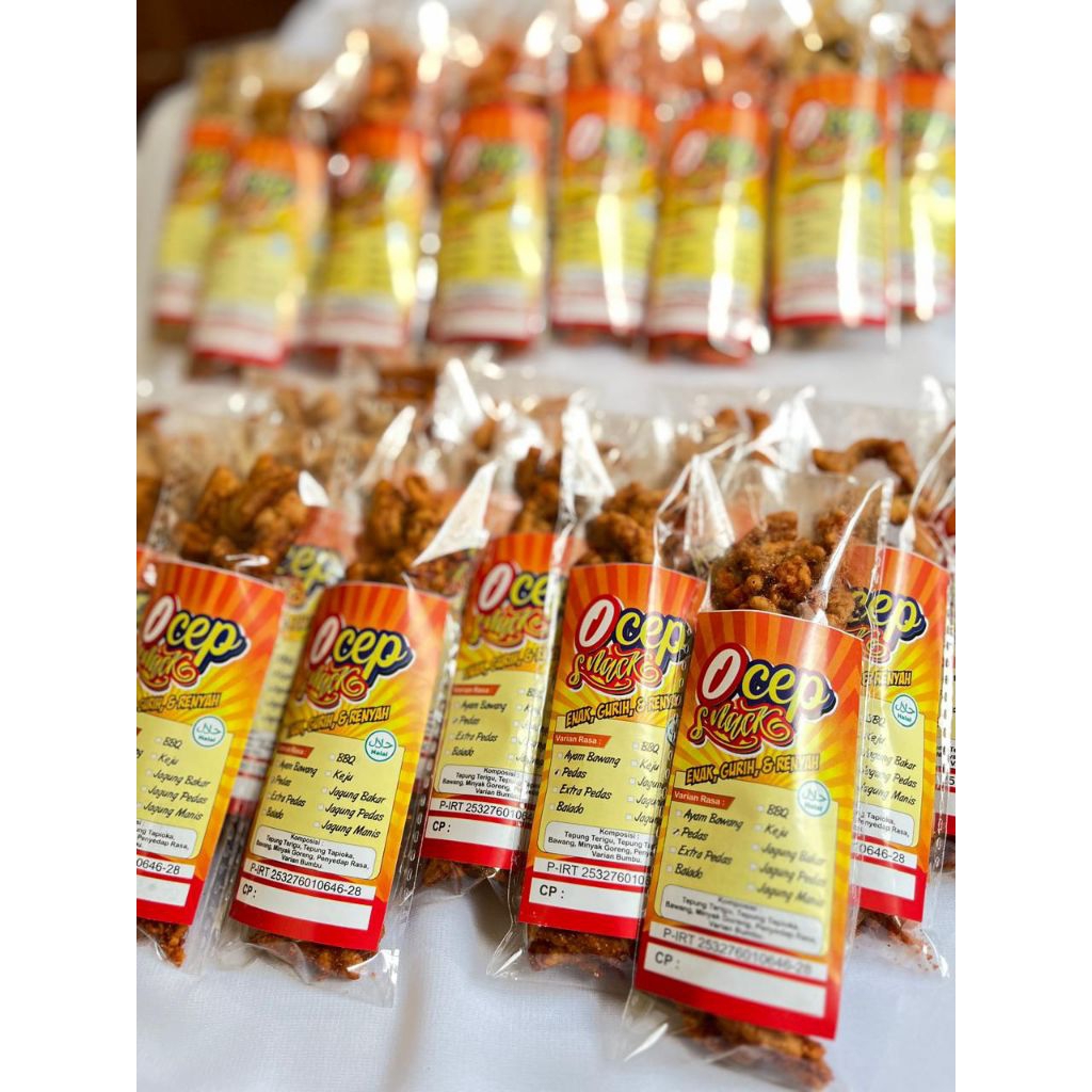 

usus krispi kemasan ekonomi paket 10 bungkus ocep snack